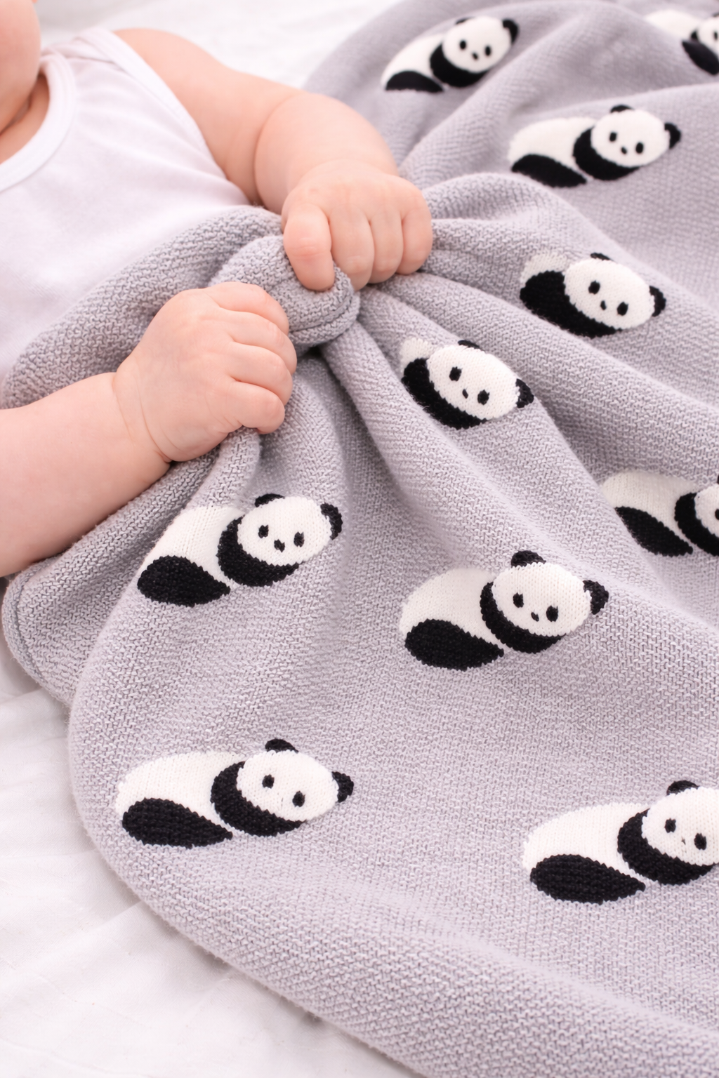 Panda Cuddle Baby AC Blanket
