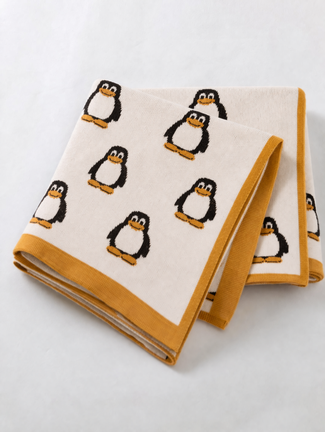 Snowy Penguin Baby AC Blanket