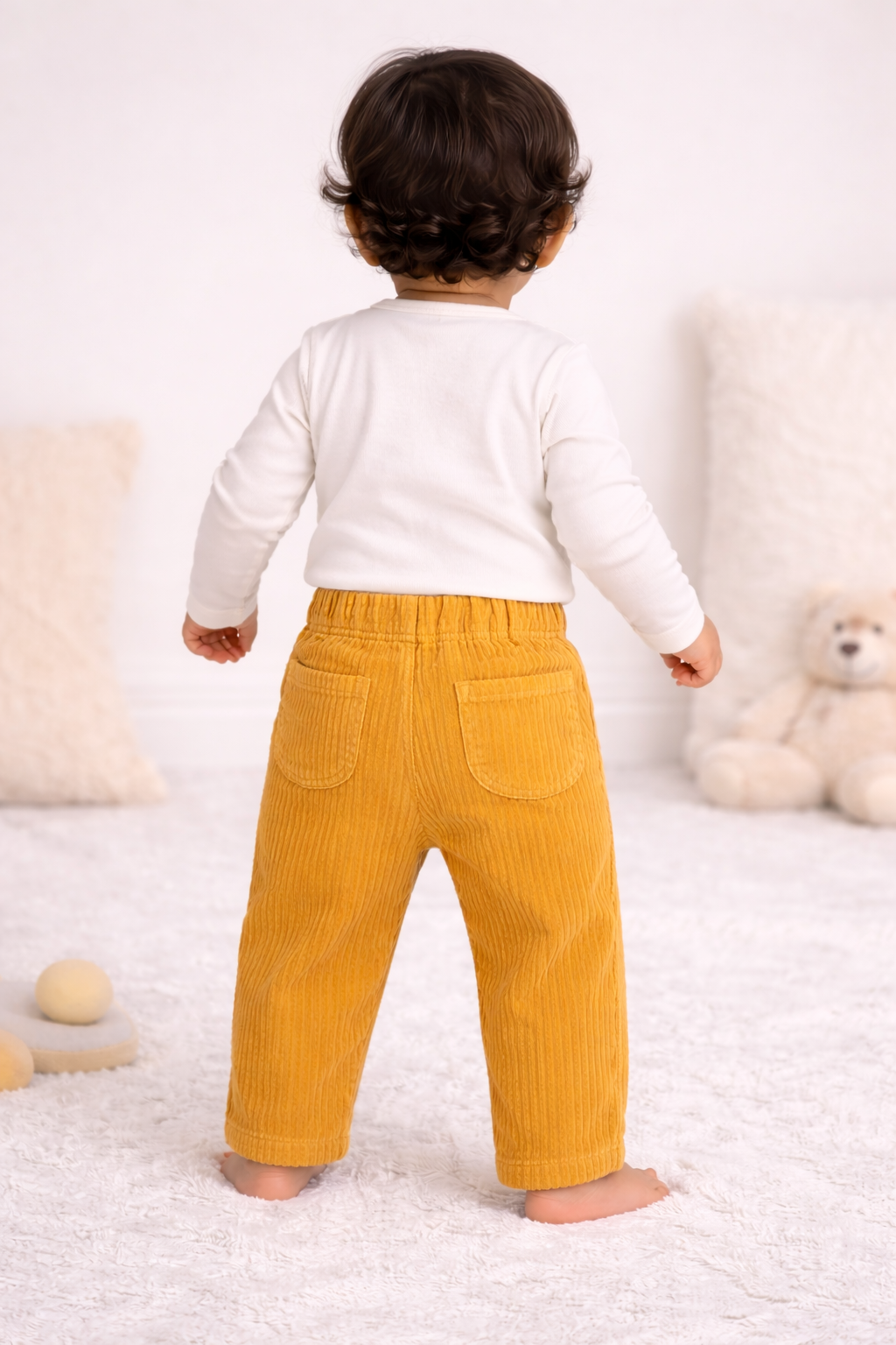 Yellow Corduroy Pants