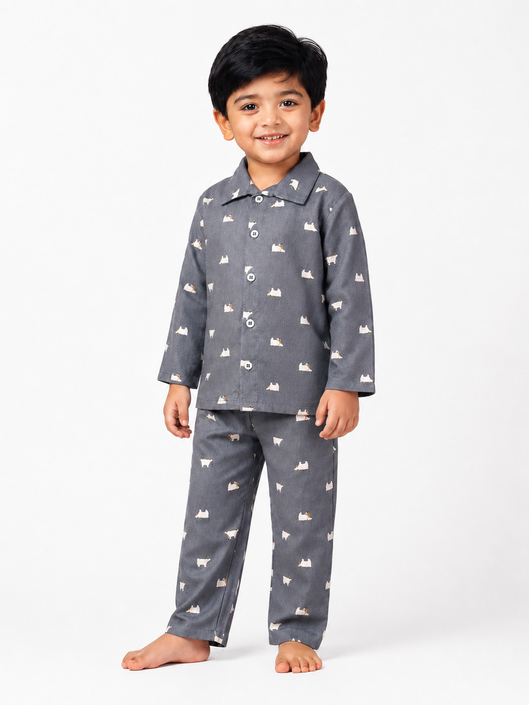Night suit - Bear Print