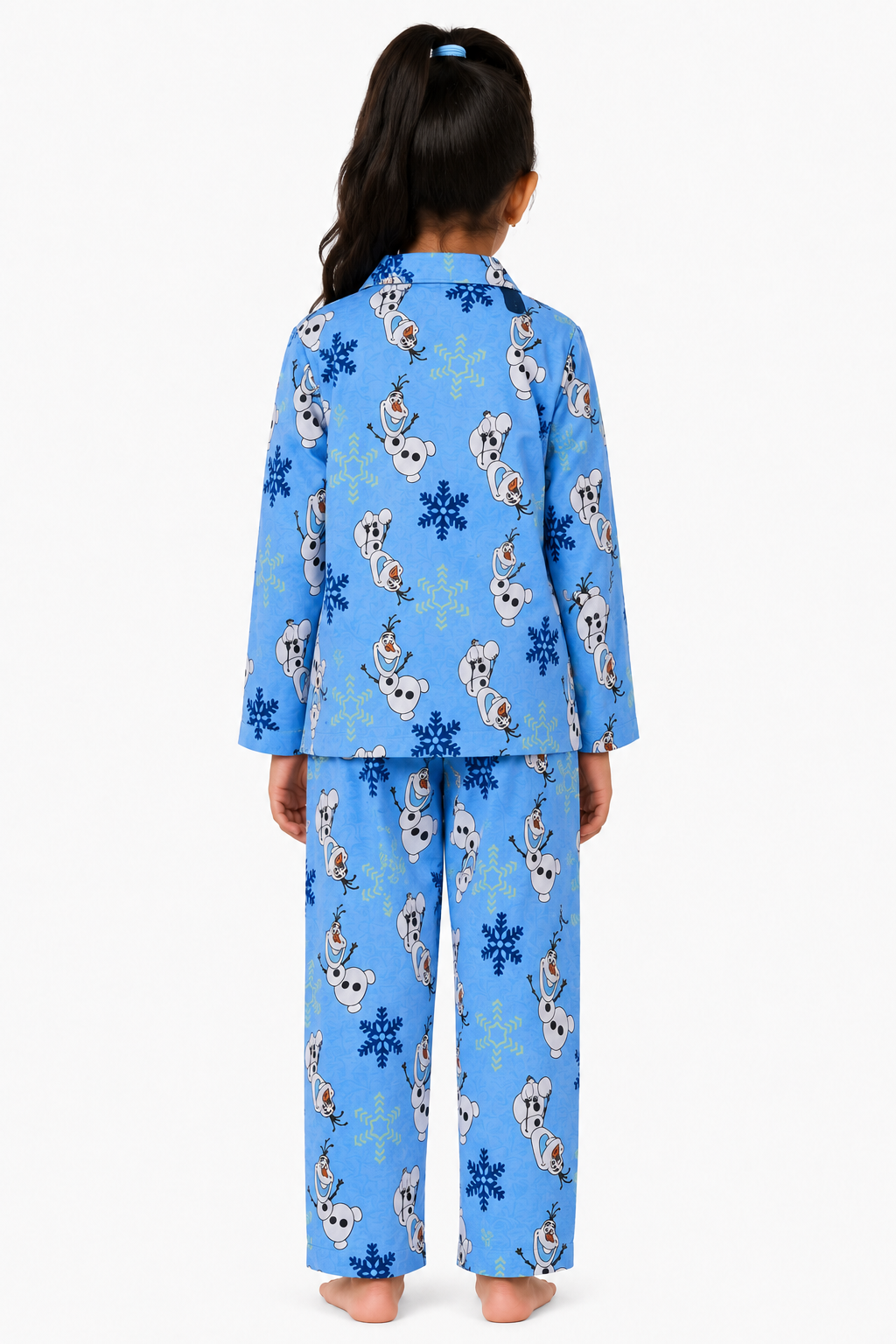 Blue Night Suit -  Olaf Print