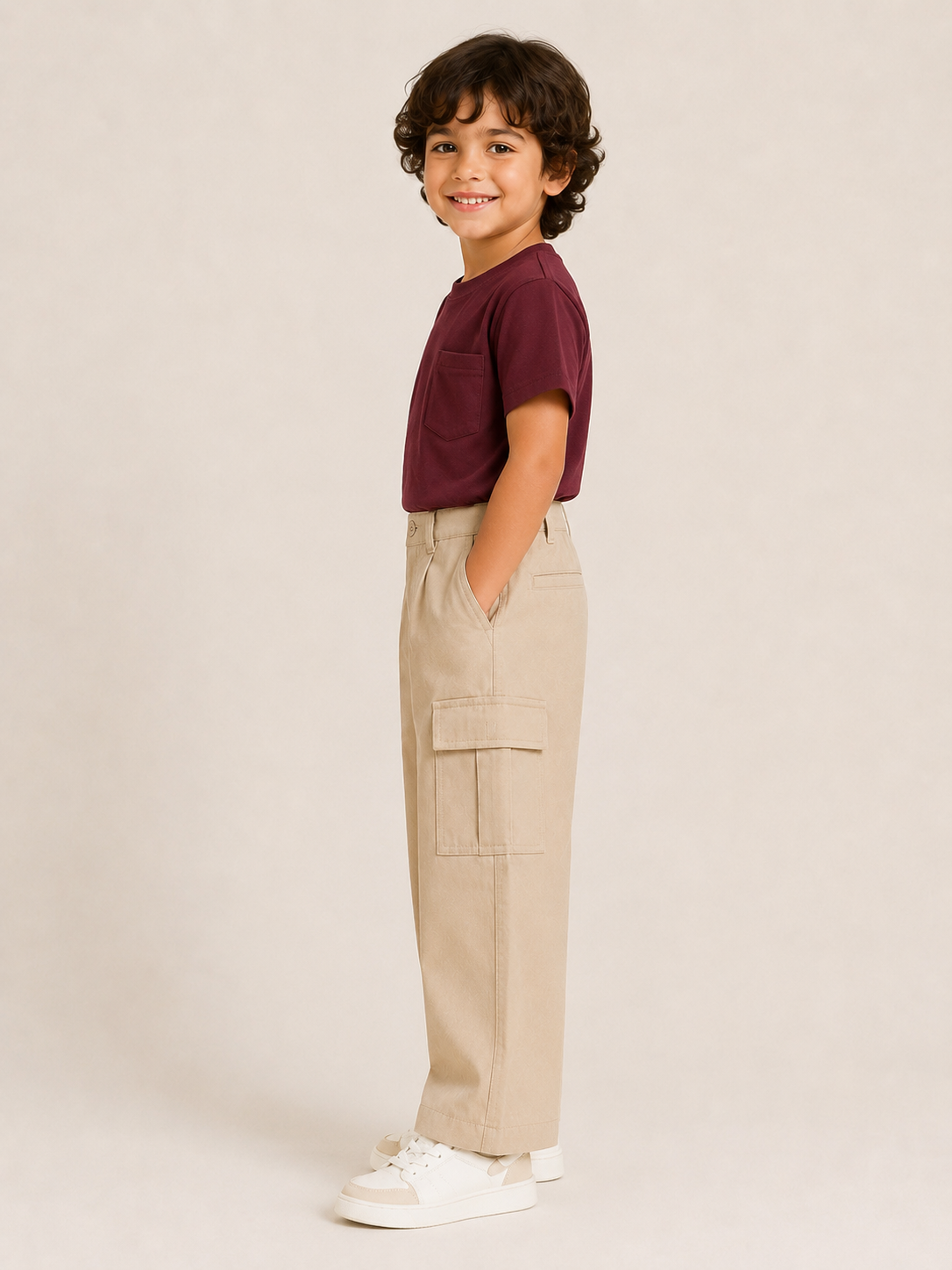 Cargo Pant (Beige)