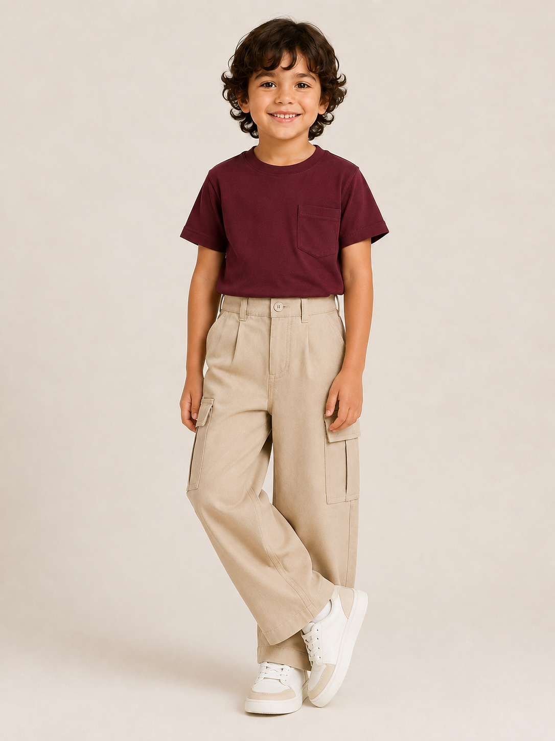 Cargo Pant (Beige)