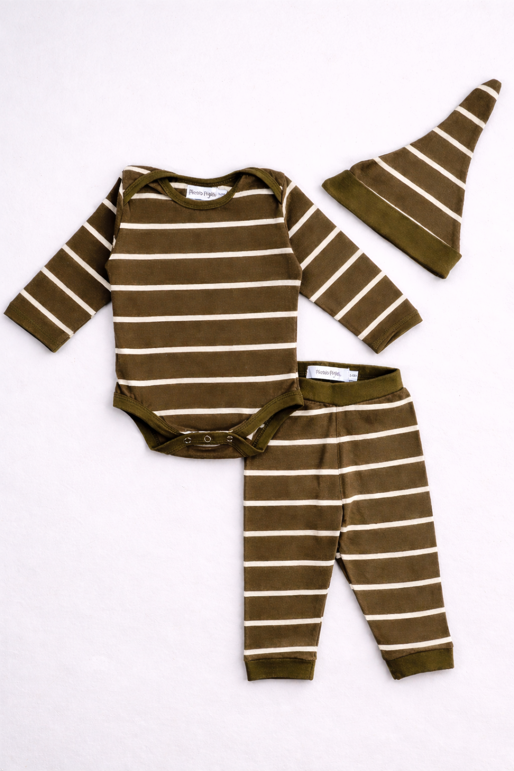 PIGGY ROMPER SET (Green)