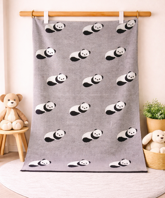 Panda Cuddle Baby AC Blanket