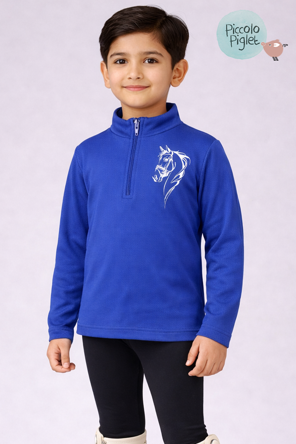 Riding Full Sleeve T-Shirt (Blue)