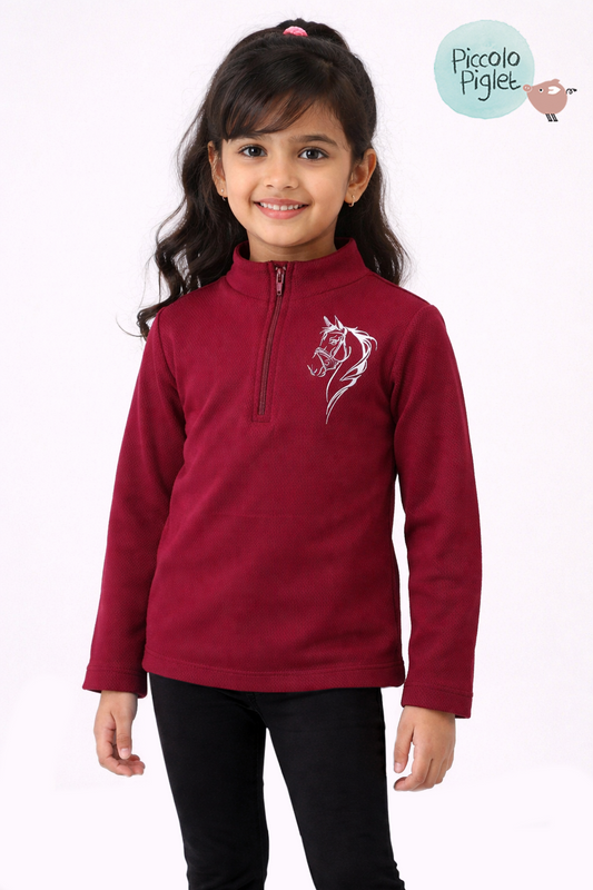 Riding Full Sleeve T-Shirt (Maroon)