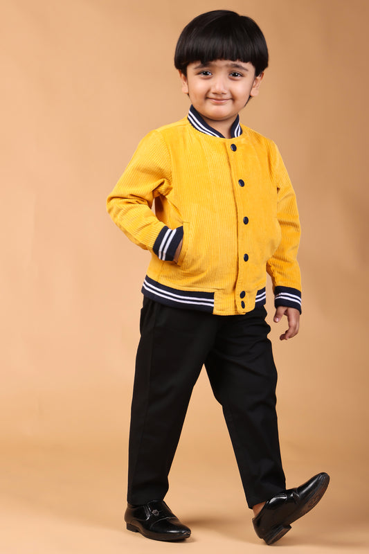 Yellow Corduroy Jacket