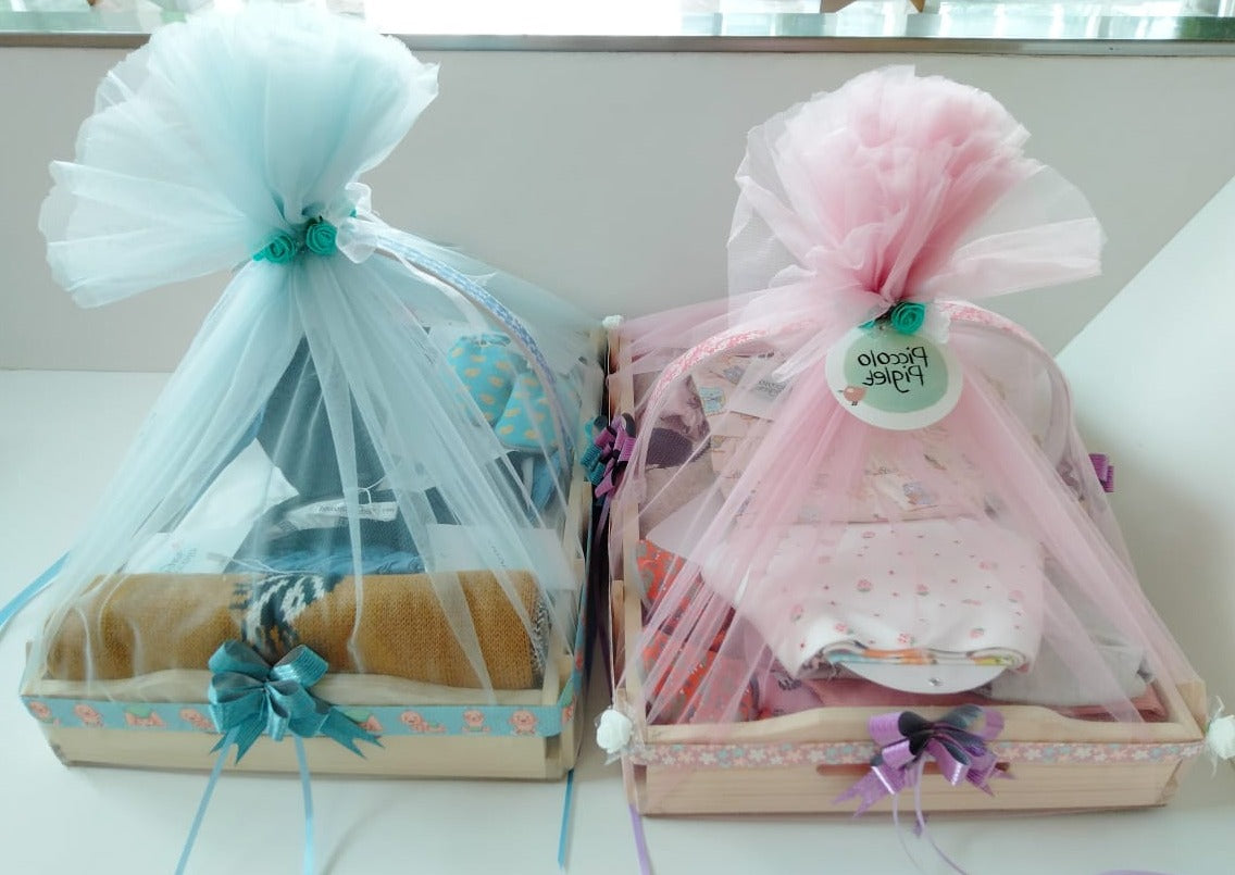 GIFT BASKET (SMALL) 0-6M (Boys) NEW