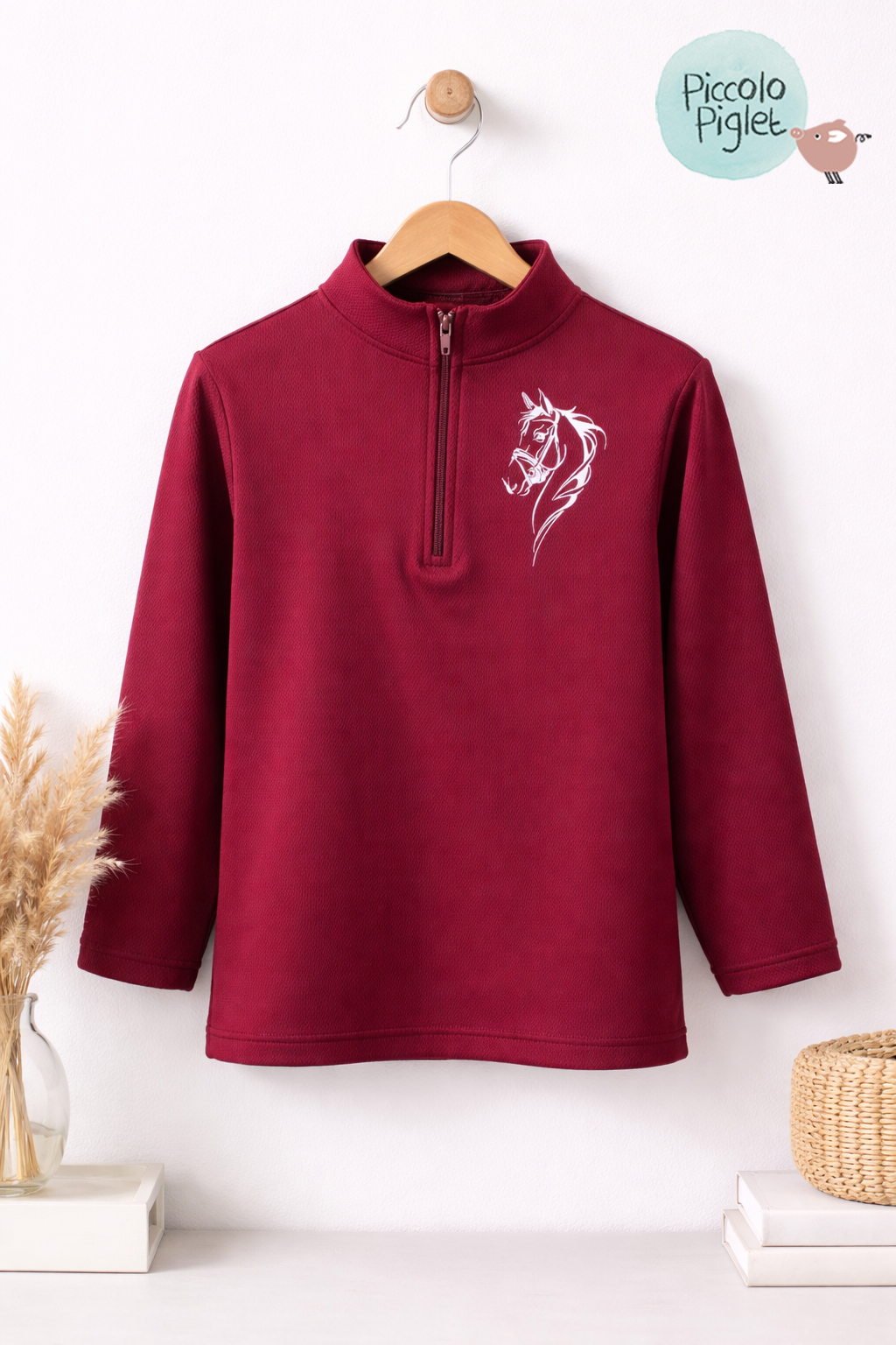 Riding Full Sleeve T-Shirt (Maroon)