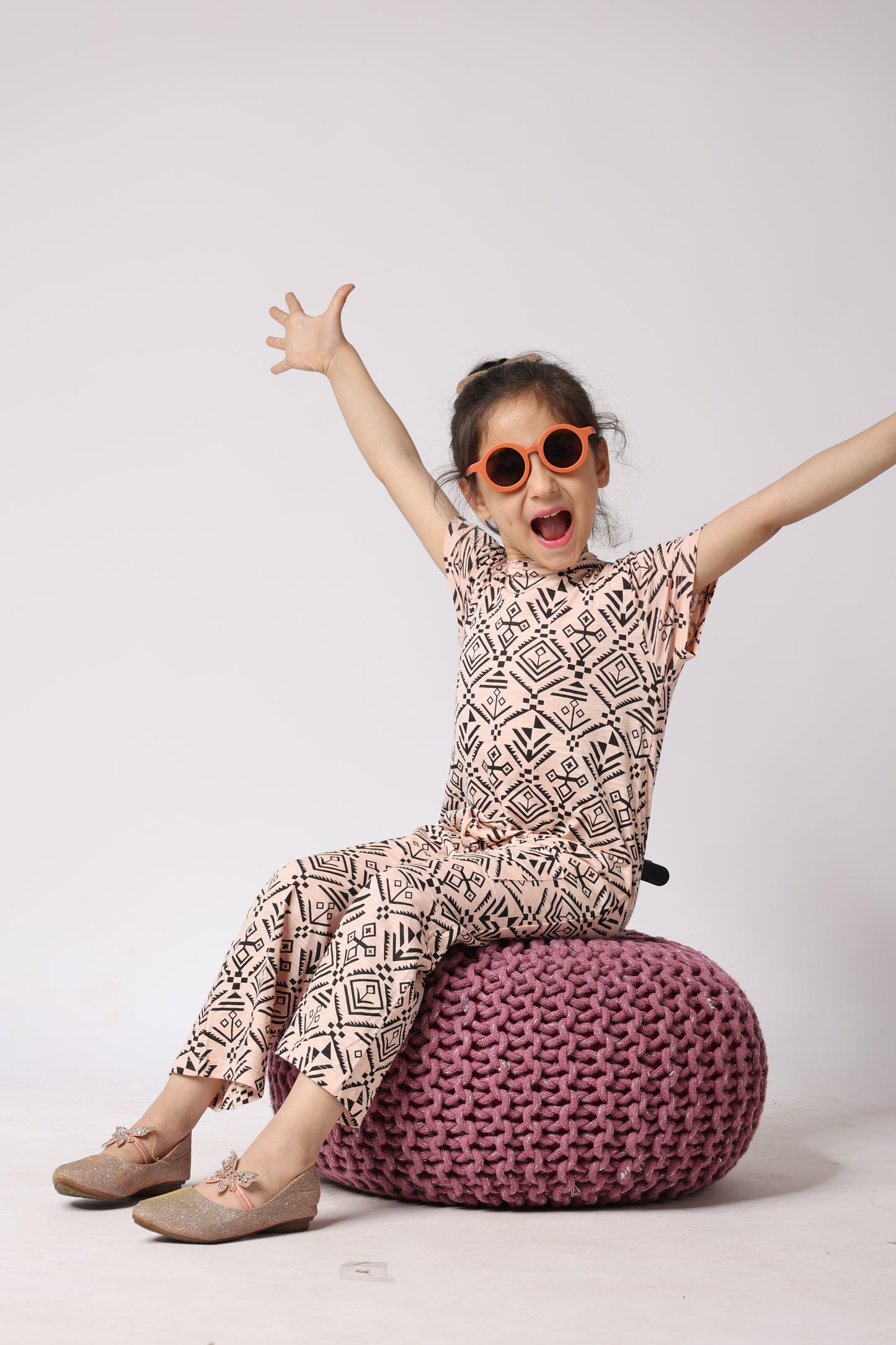 Chill Rompers Peach