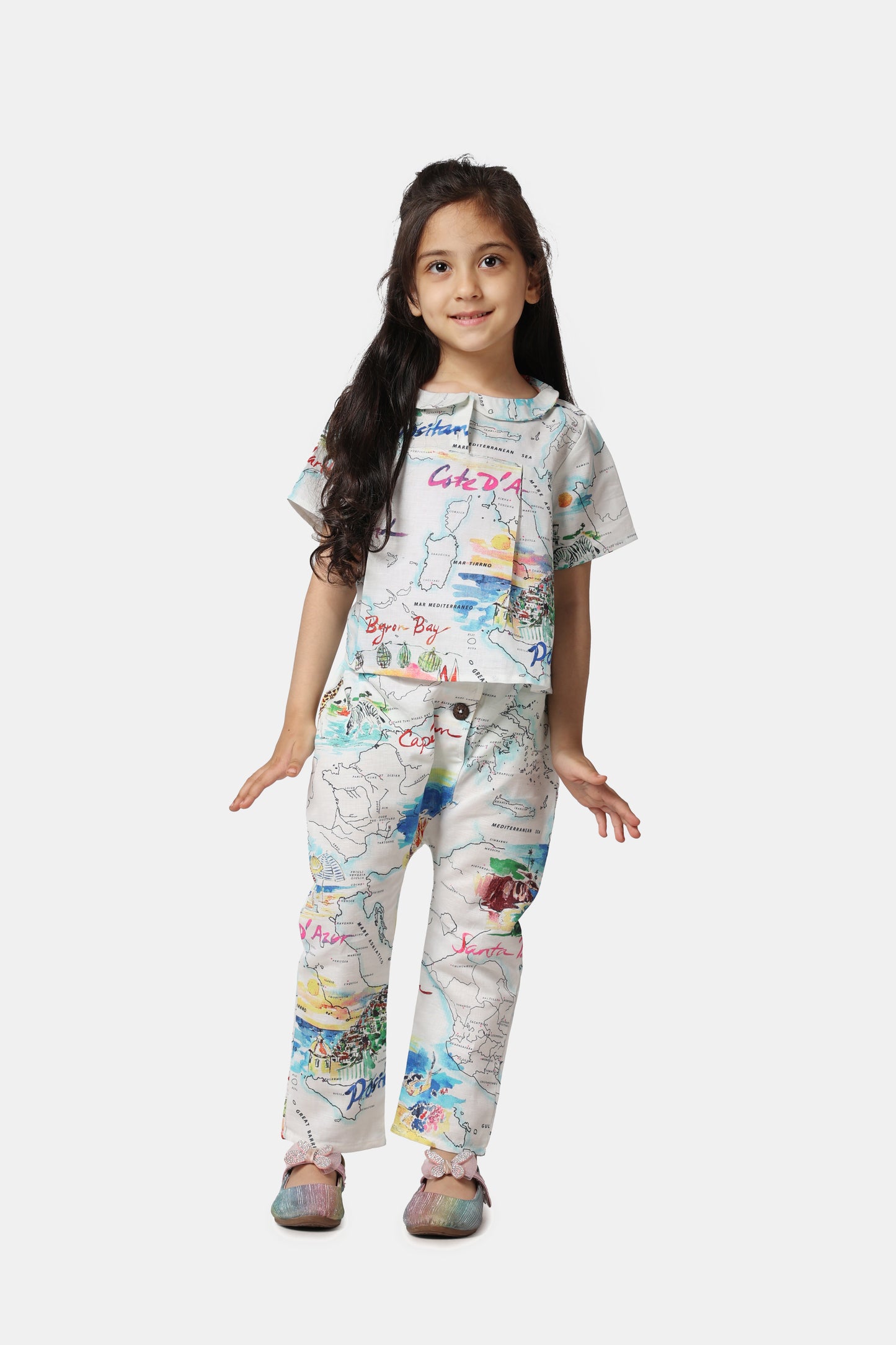Peter Pan Top Multi Colour