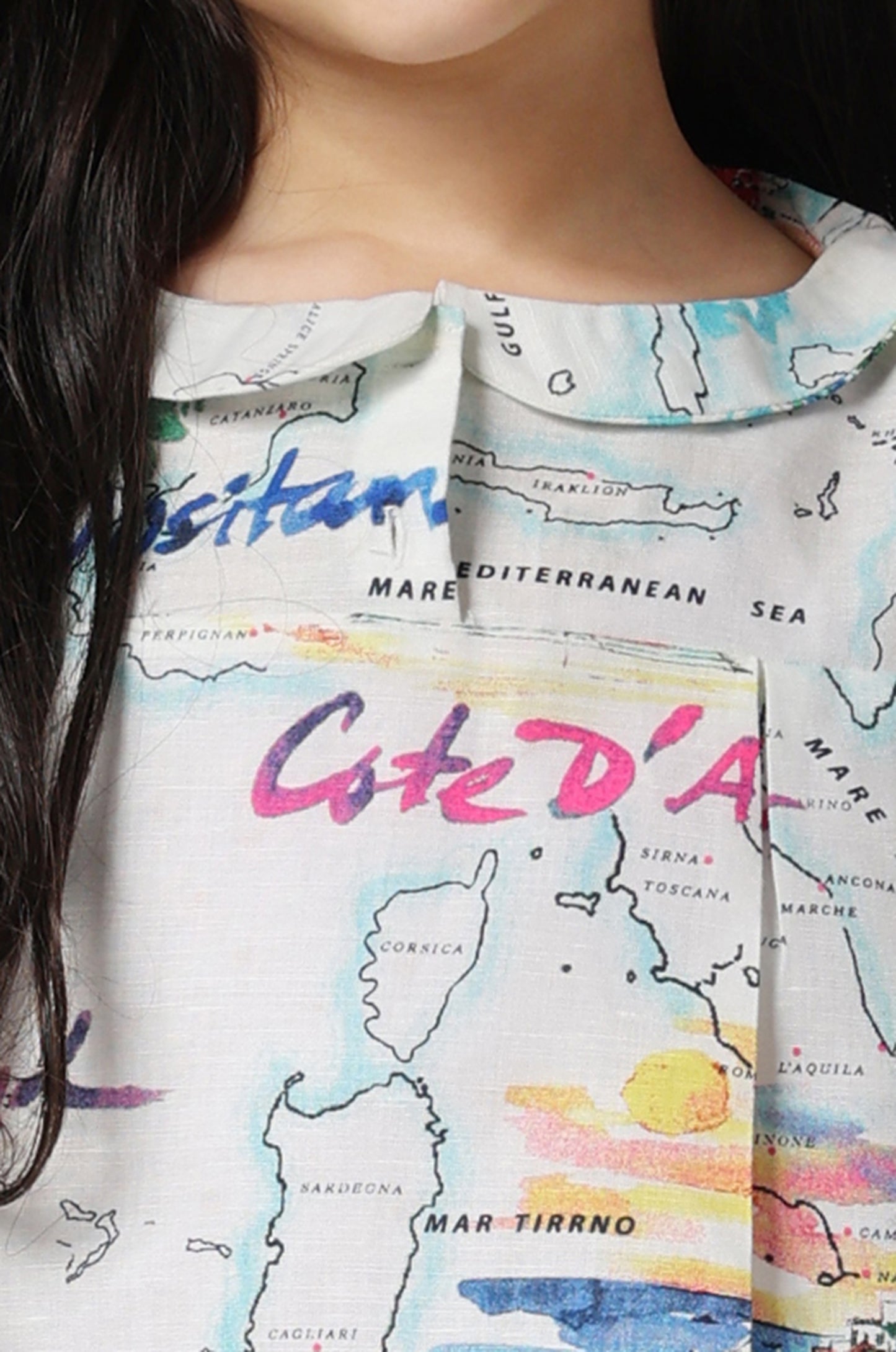 Peter Pan Top Multi Colour