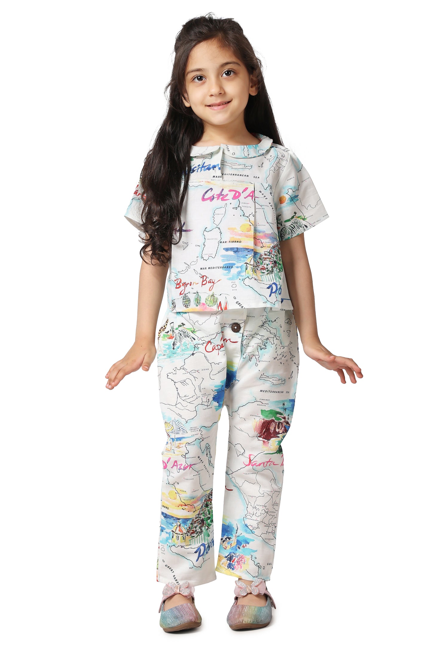 Peter Pan Top Multi Colour