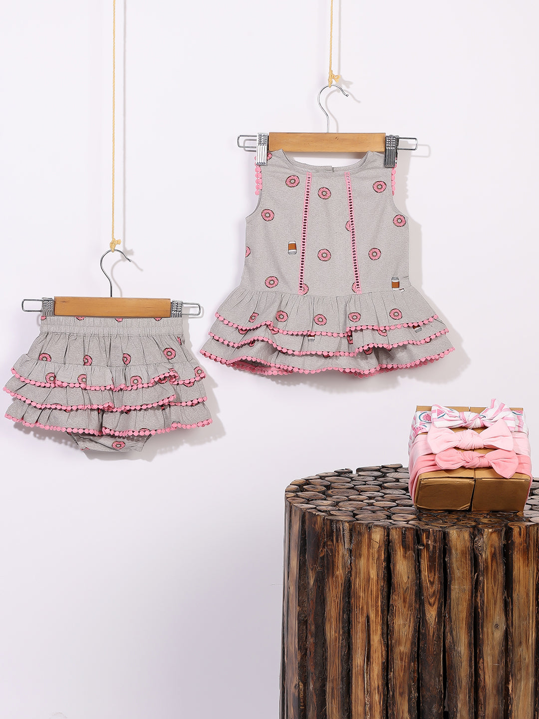 POPPY PLAY/Multi Layered Dress Set