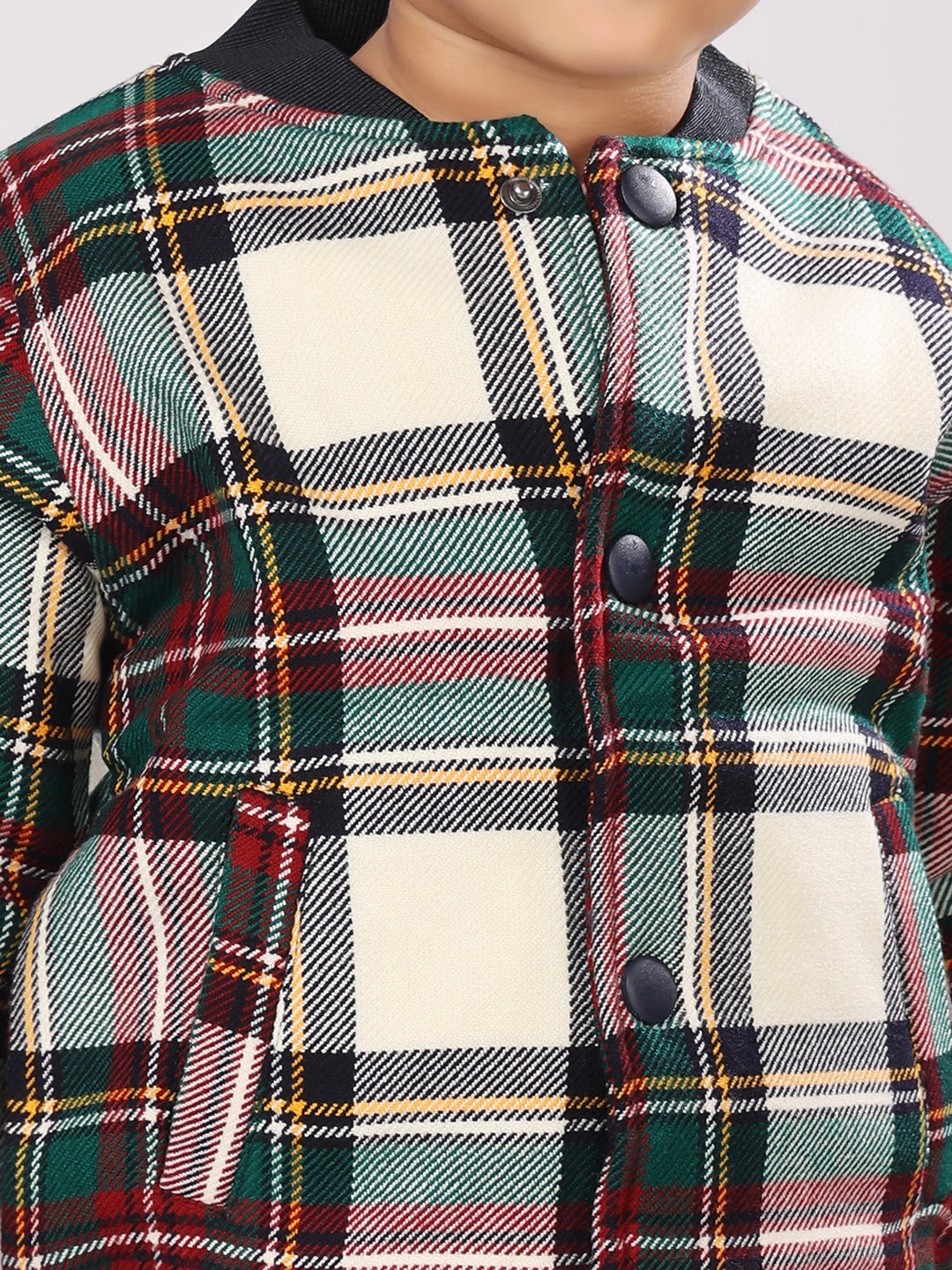 Plaid  Bomber Jacket