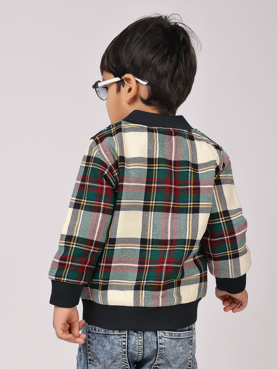 Plaid  Bomber Jacket