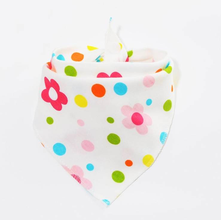 Bandana bib set (Set of 5 in different prints)