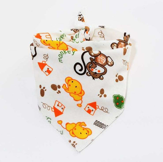 Bandana bib sets (Set Of 5 In Different Prints)