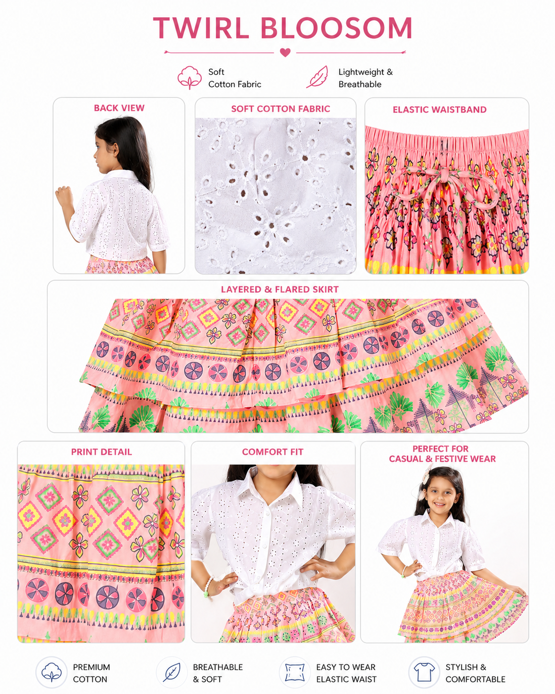 Twirl Blossom (Pink)
