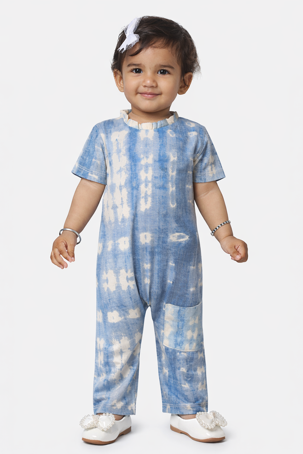 Chill Romper (Ocean Mist Blue)