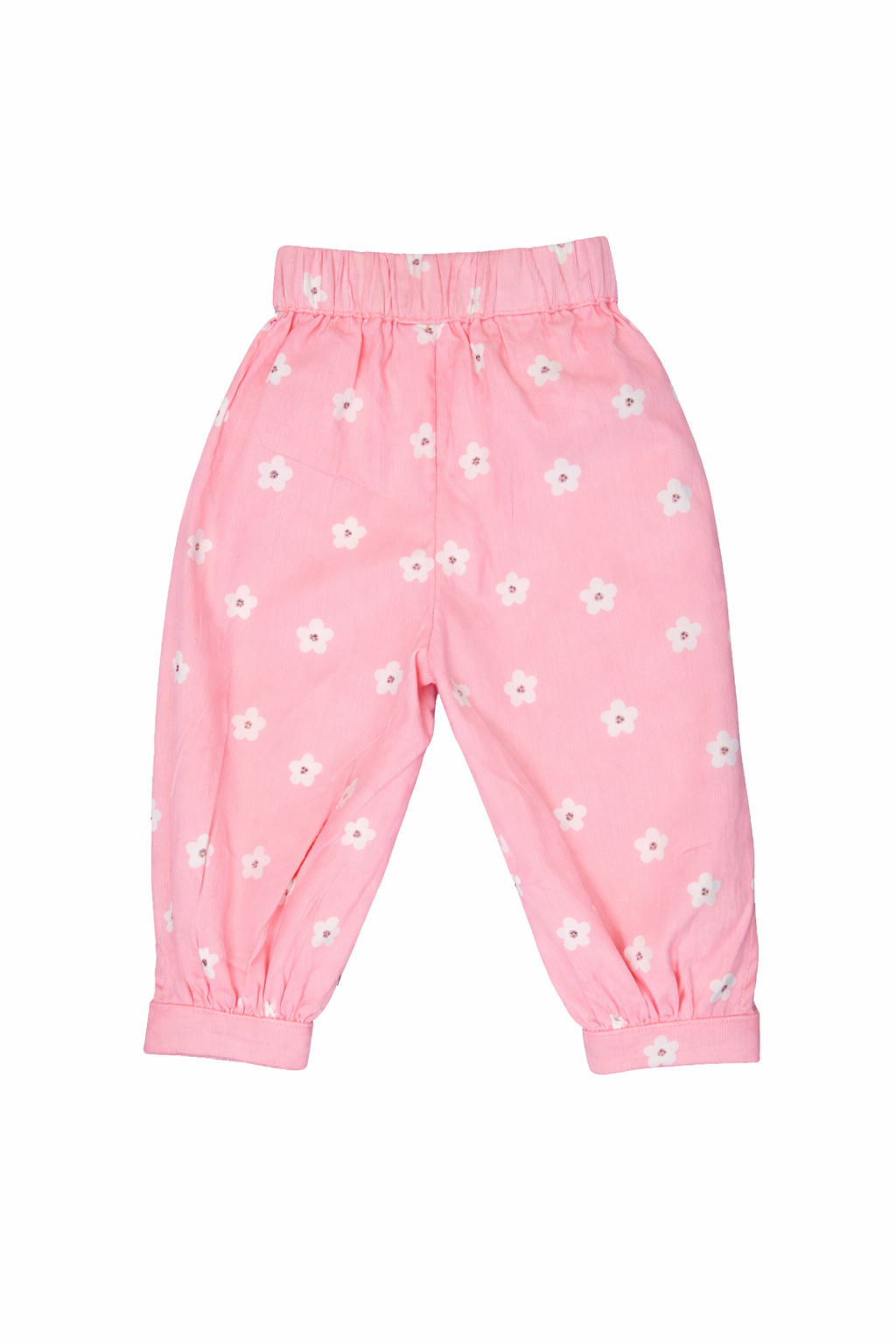 Balloon Pants Flower Corduroy