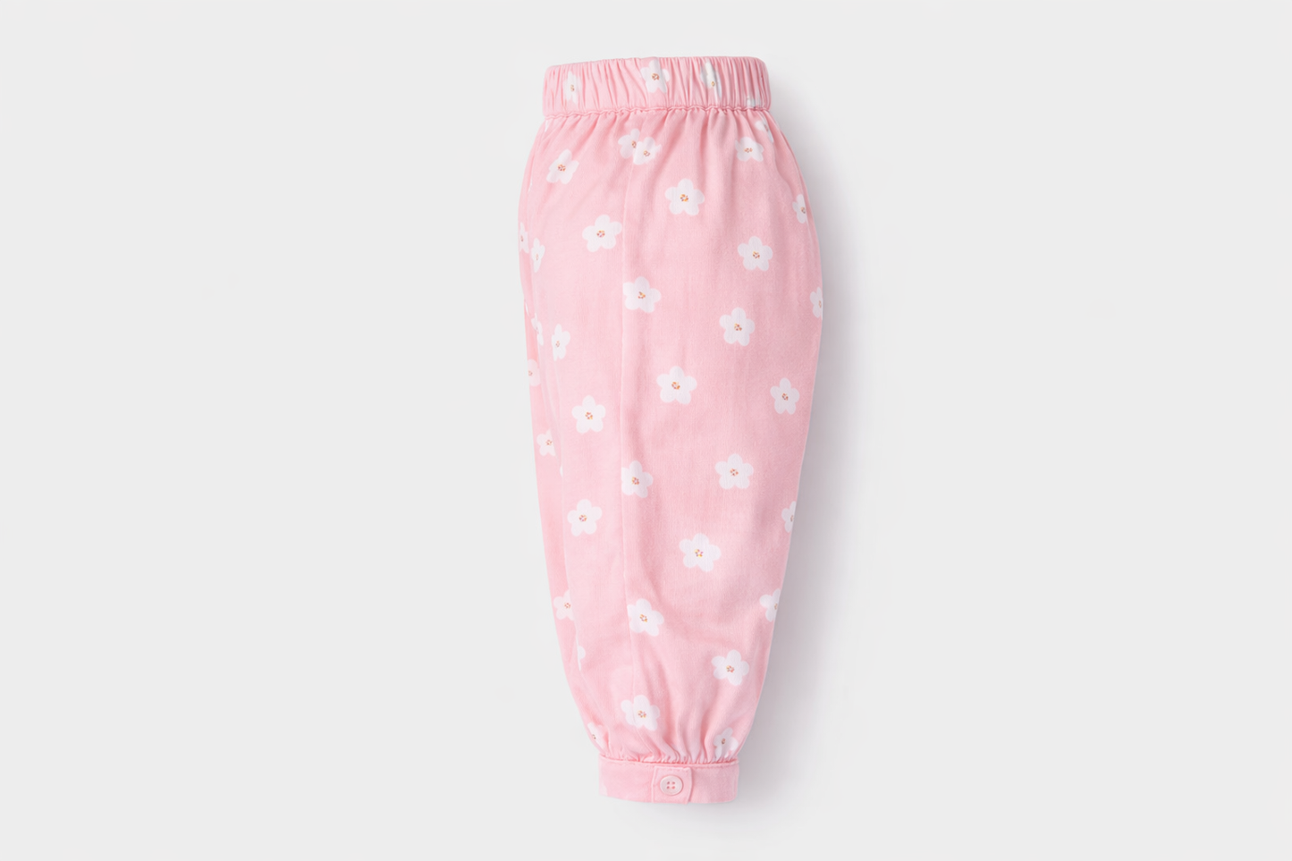 Balloon Pants Flower Corduroy