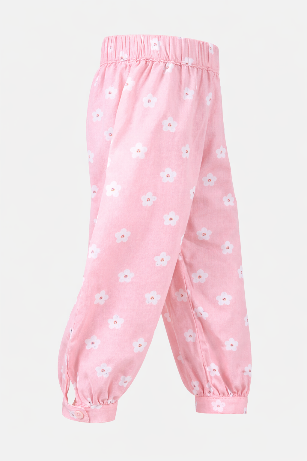 Balloon Pants Flower Corduroy