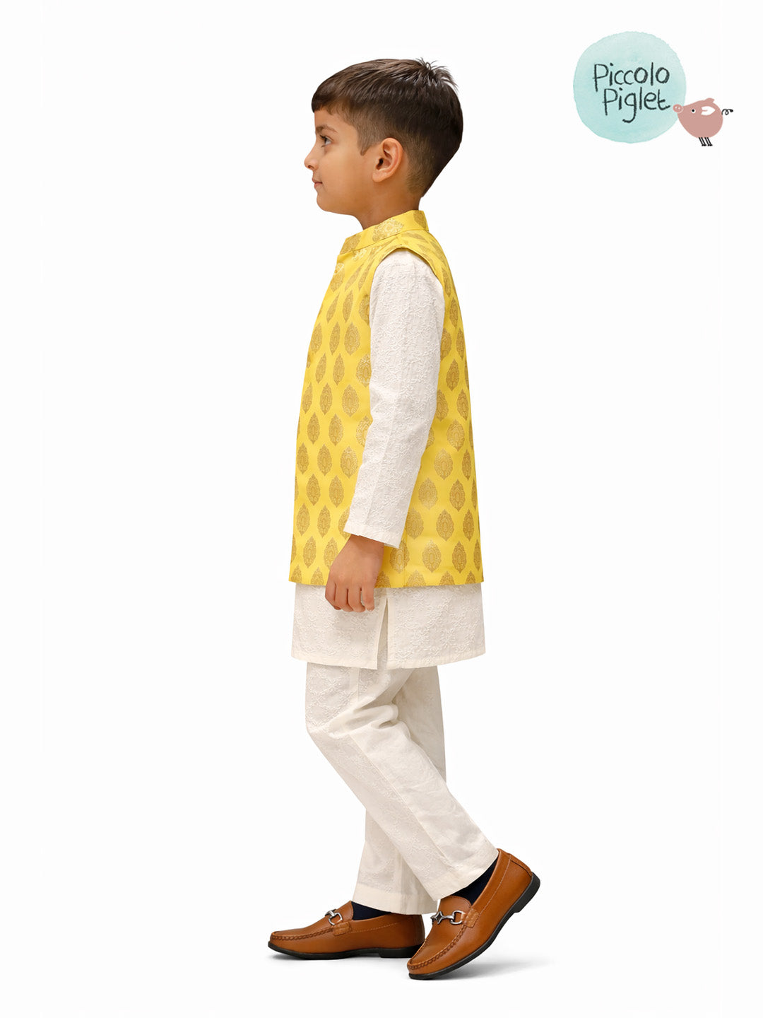 Festive Glow Nehru Jacket Kurta Set