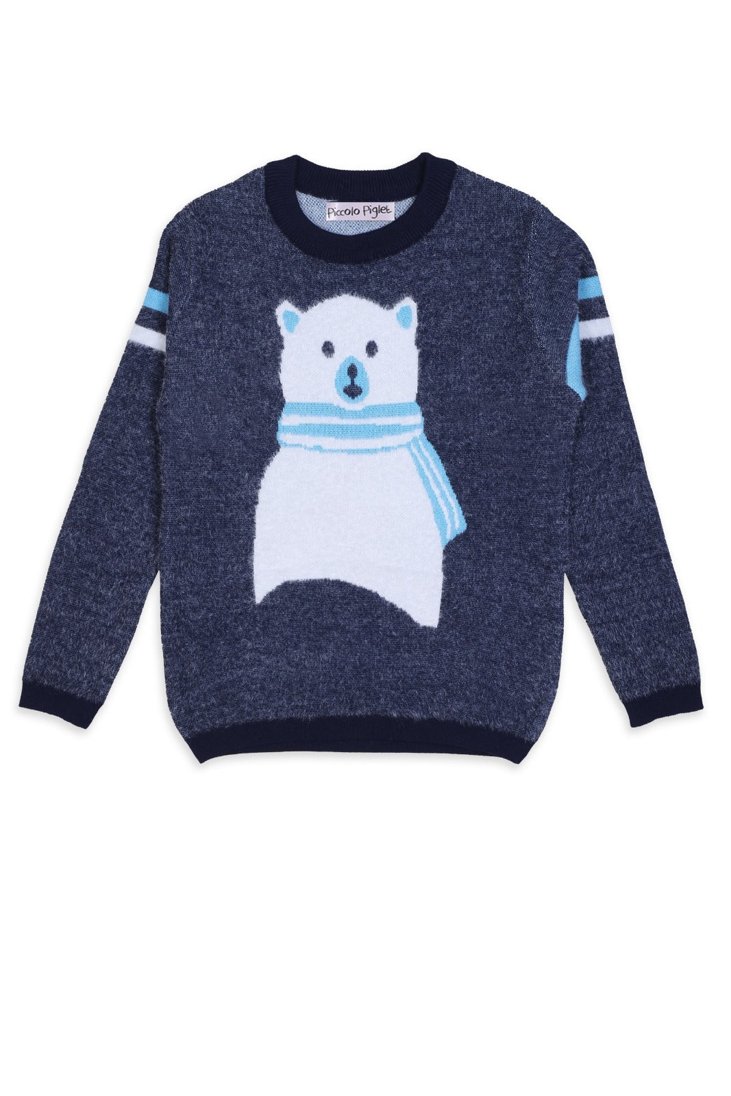 Piccolo Sweaters-Polar Bear winter Sweater