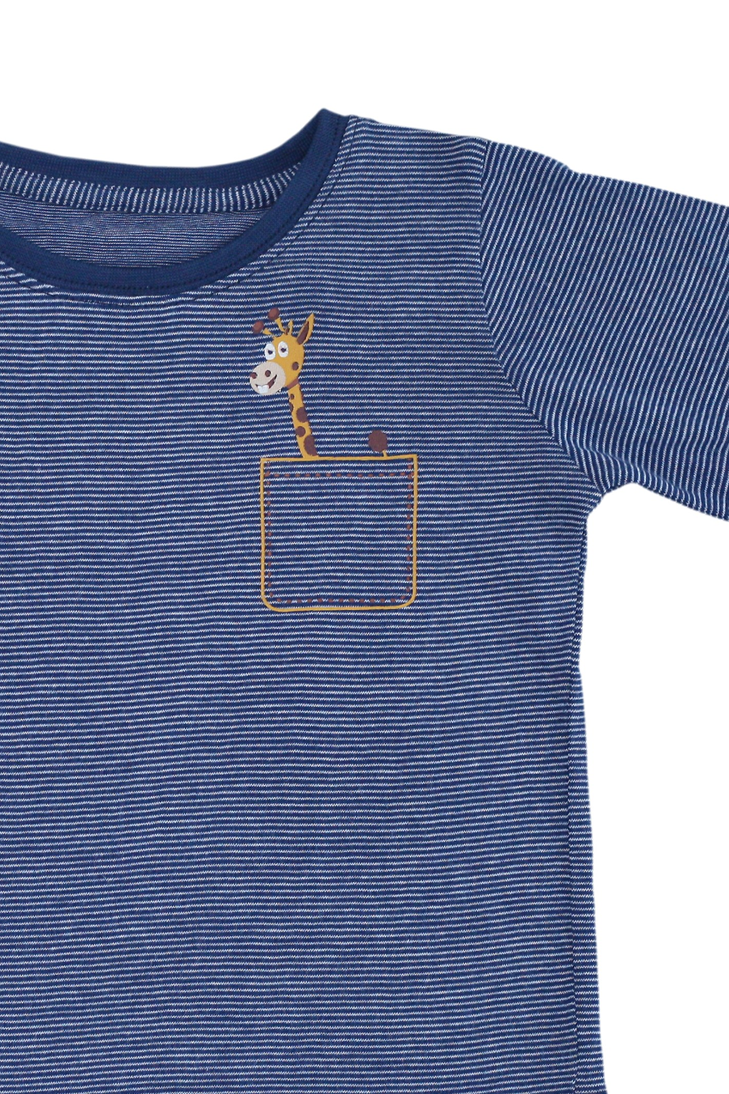 Blue Stripes Long-Sleeve Tee