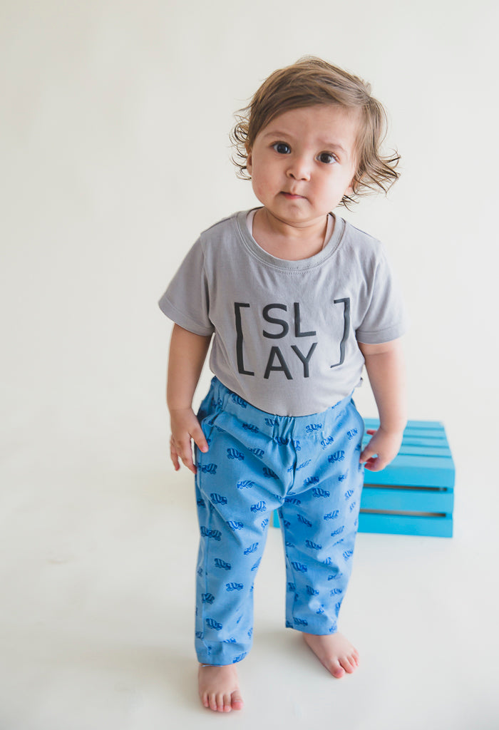 Half Sleeve T-shirt Grey