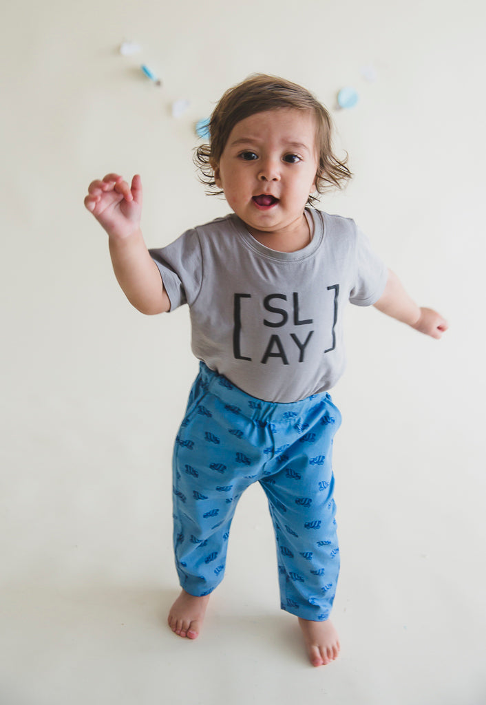 Half Sleeve T-shirt Grey