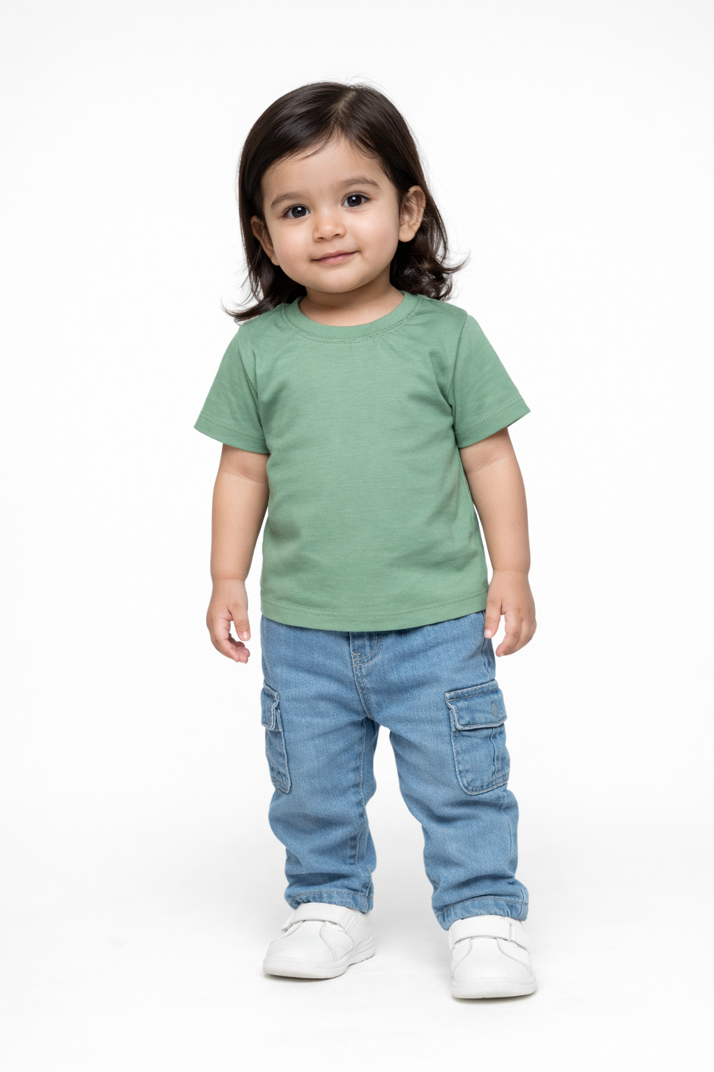 Sage Breeze Baby Tee