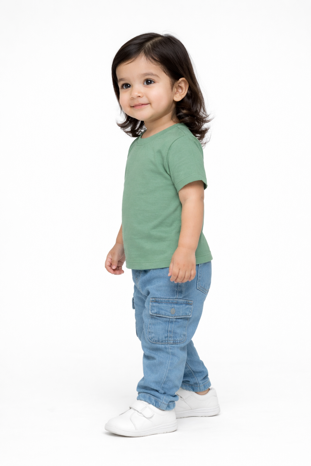 Sage Breeze Baby Tee