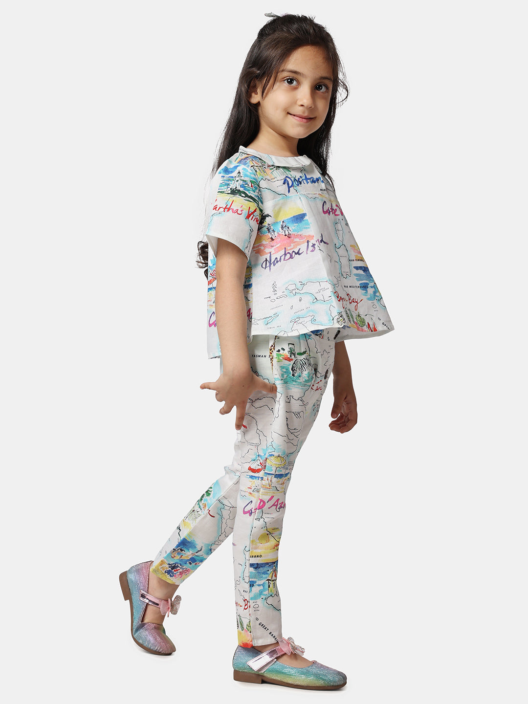 Peter Pan Top Multi Colour