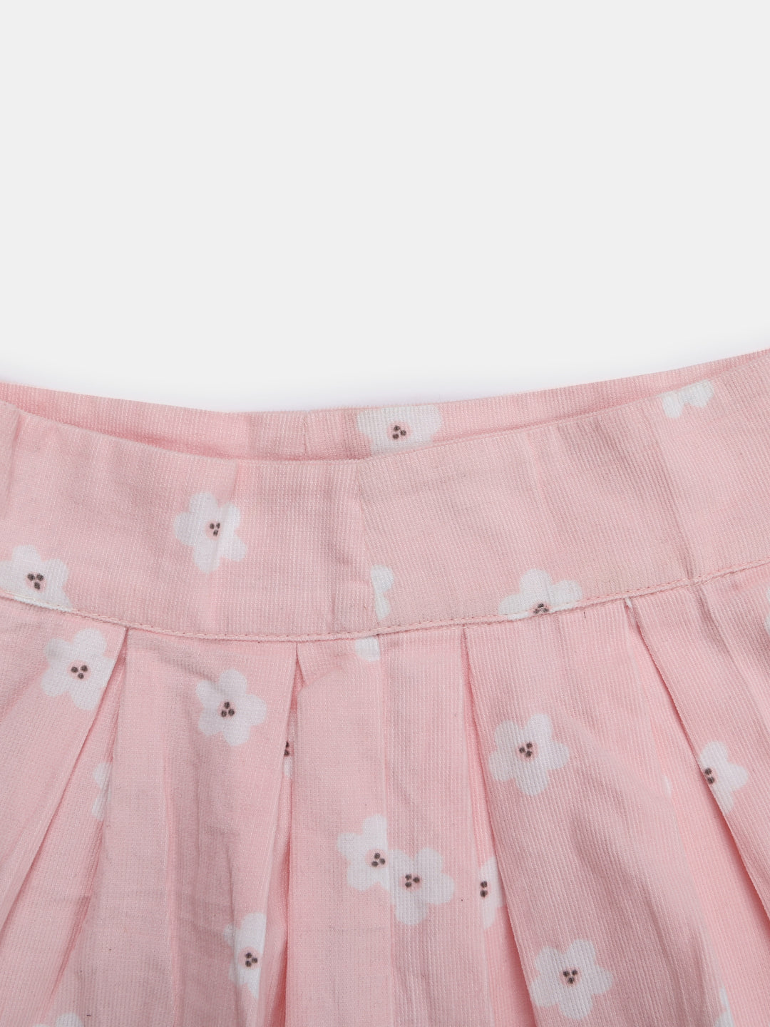 Box Skirt Pink Floral