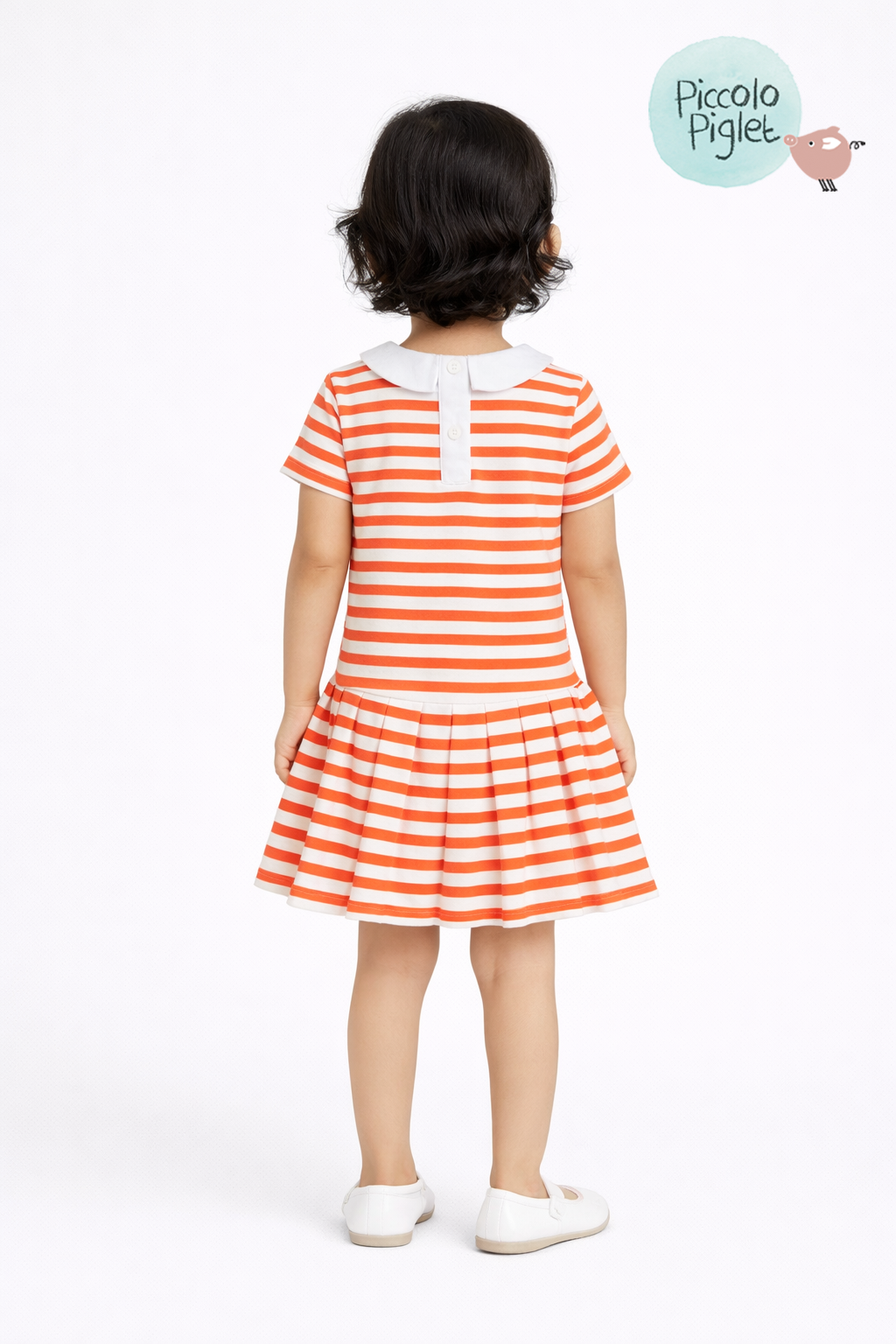 Orange Stripes Dress