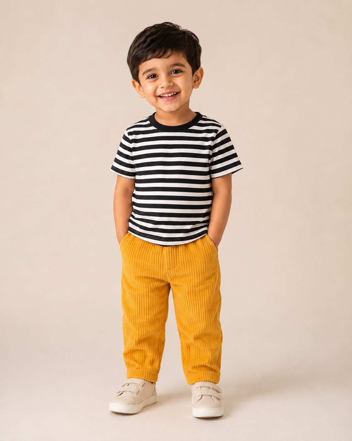 Yellow Corduroy Pants