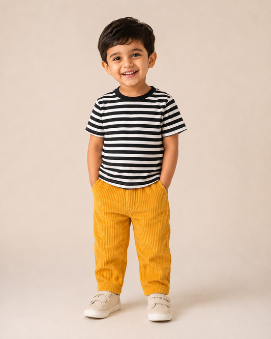Yellow Corduroy Pants