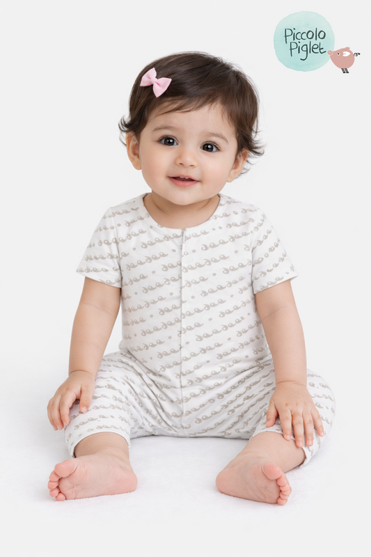 My first Romper (White)