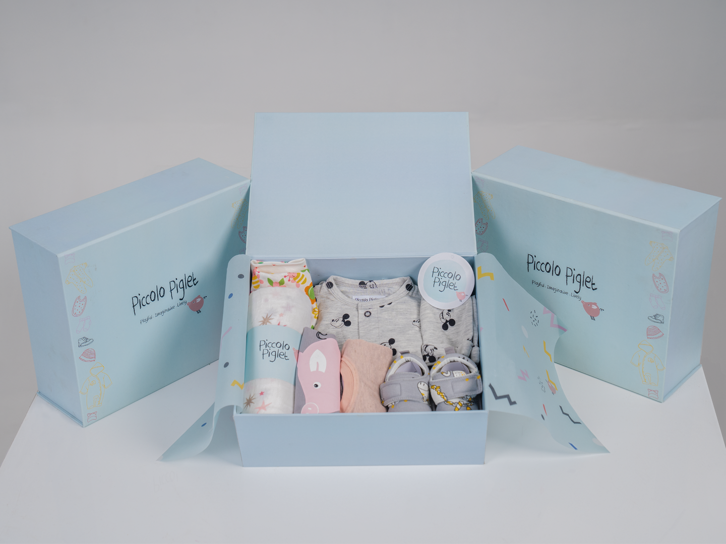 Gift Box (Hamper) - Pink Medium (Girl) 0 to 6 Months