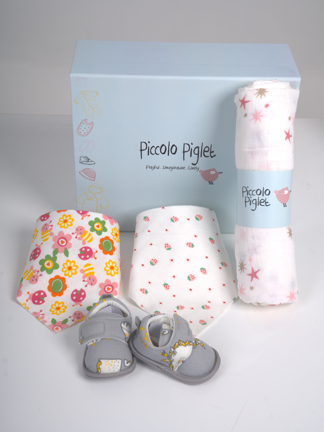 Gift Box (Hamper) - Pink Medium (Girl) 0 to 6 Months