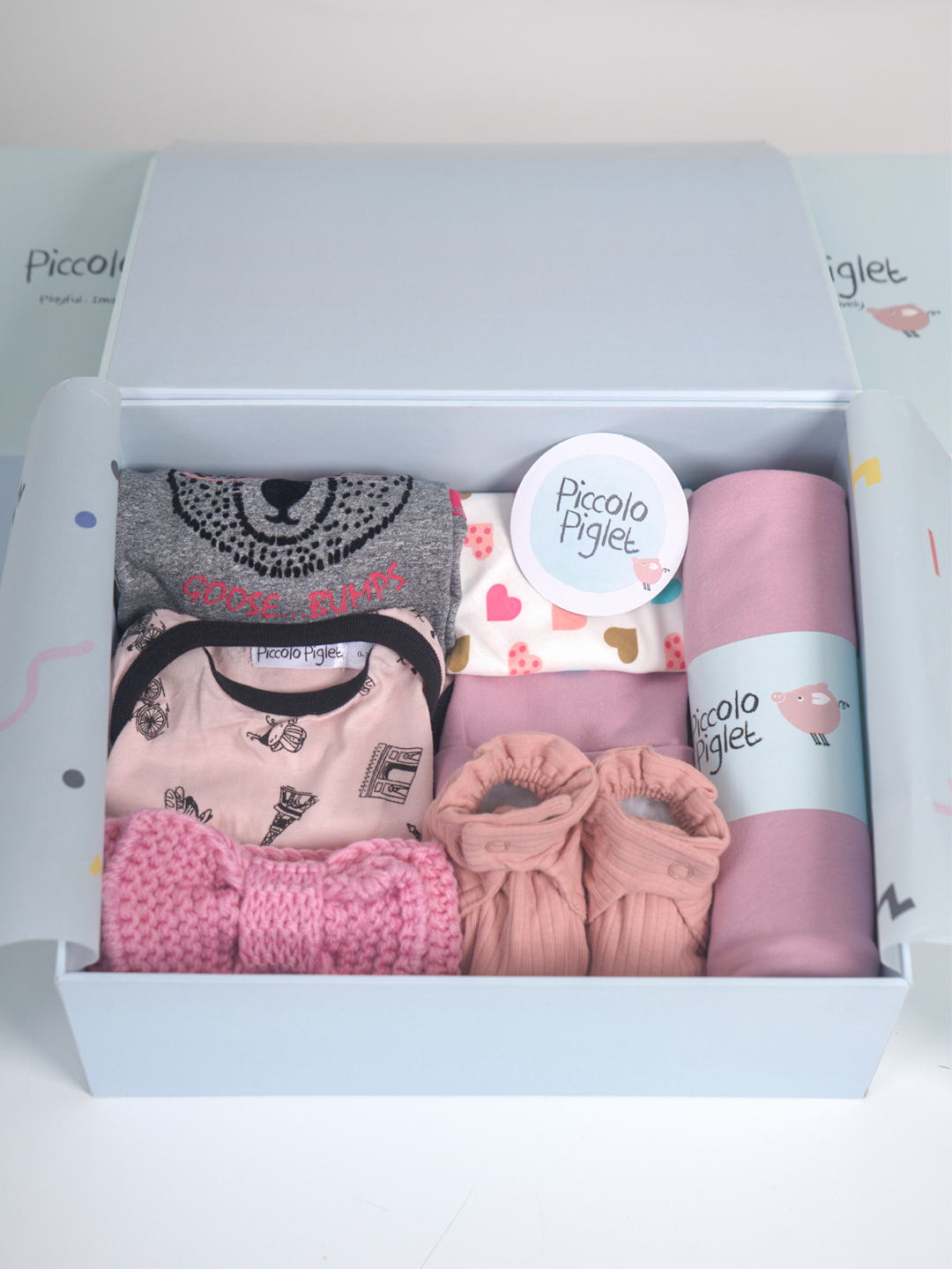 Gift Box (Hamper)-Pink Small (Girl) 0 to 6 Months