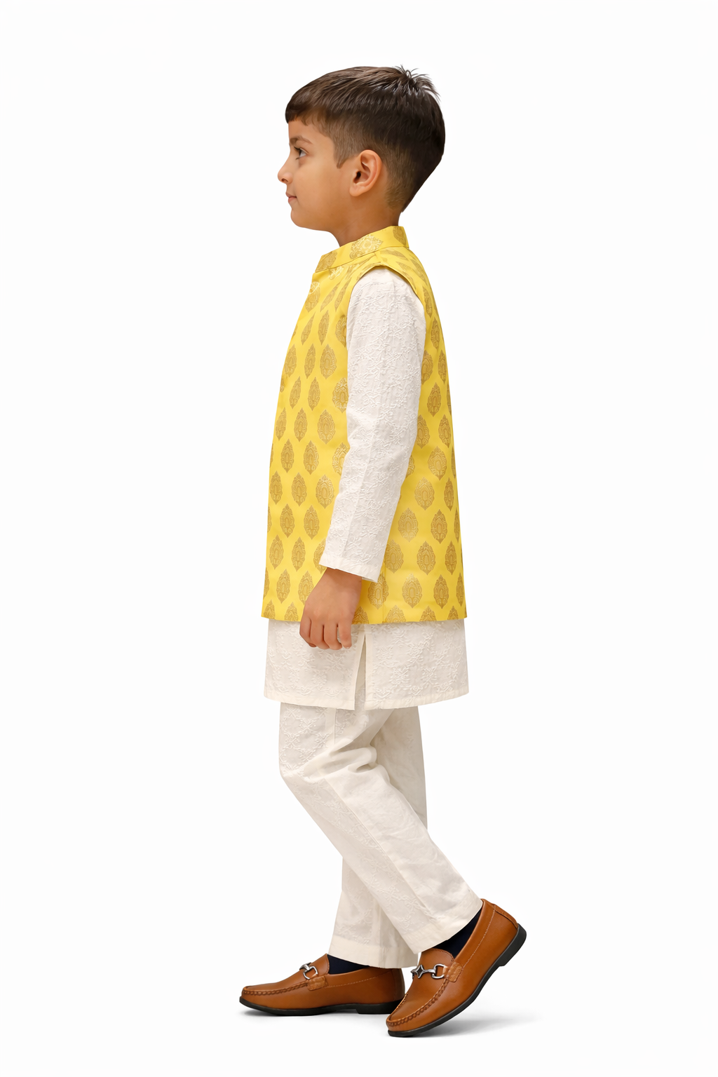 Festive Glow Nehru Jacket Kurta Set