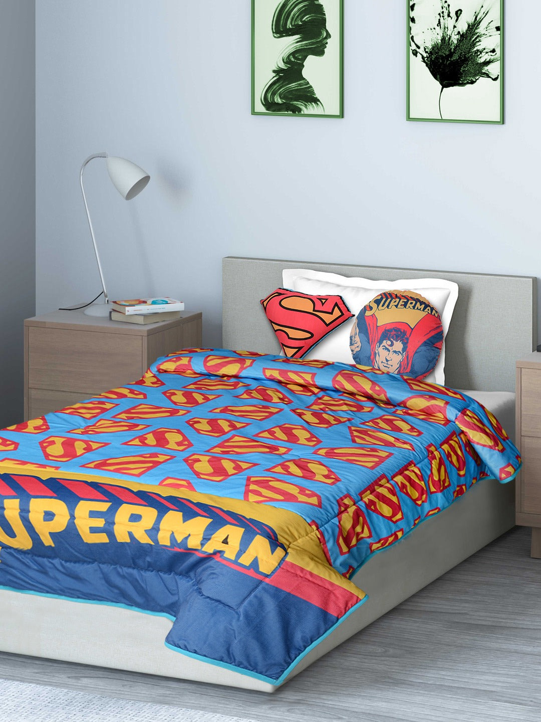 Superman Quilt Blankets