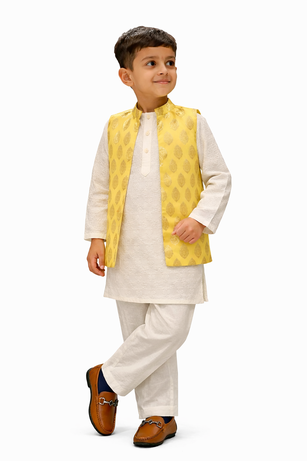 Festive Glow Nehru Jacket Kurta Set