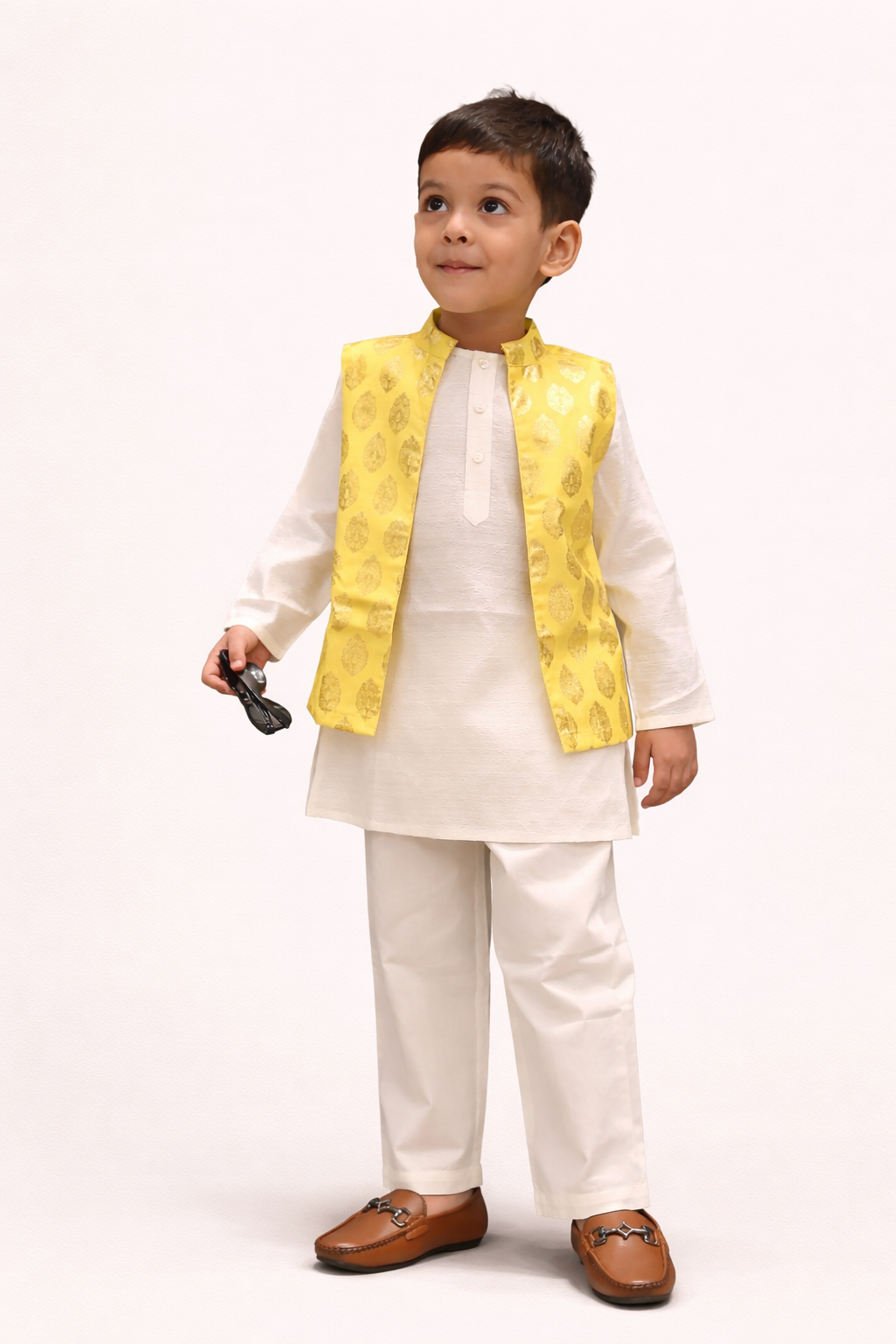 Festive Glow Nehru Jacket Kurta Set