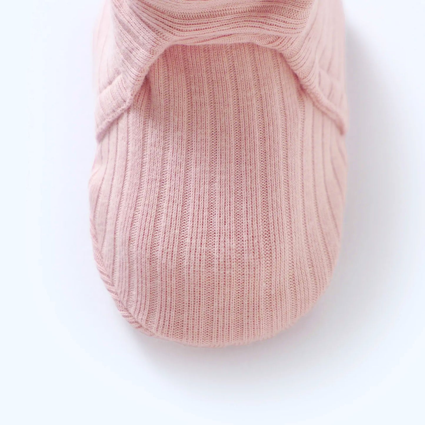 Newborn Baby Knitted Socks Booties (Baby Pink)