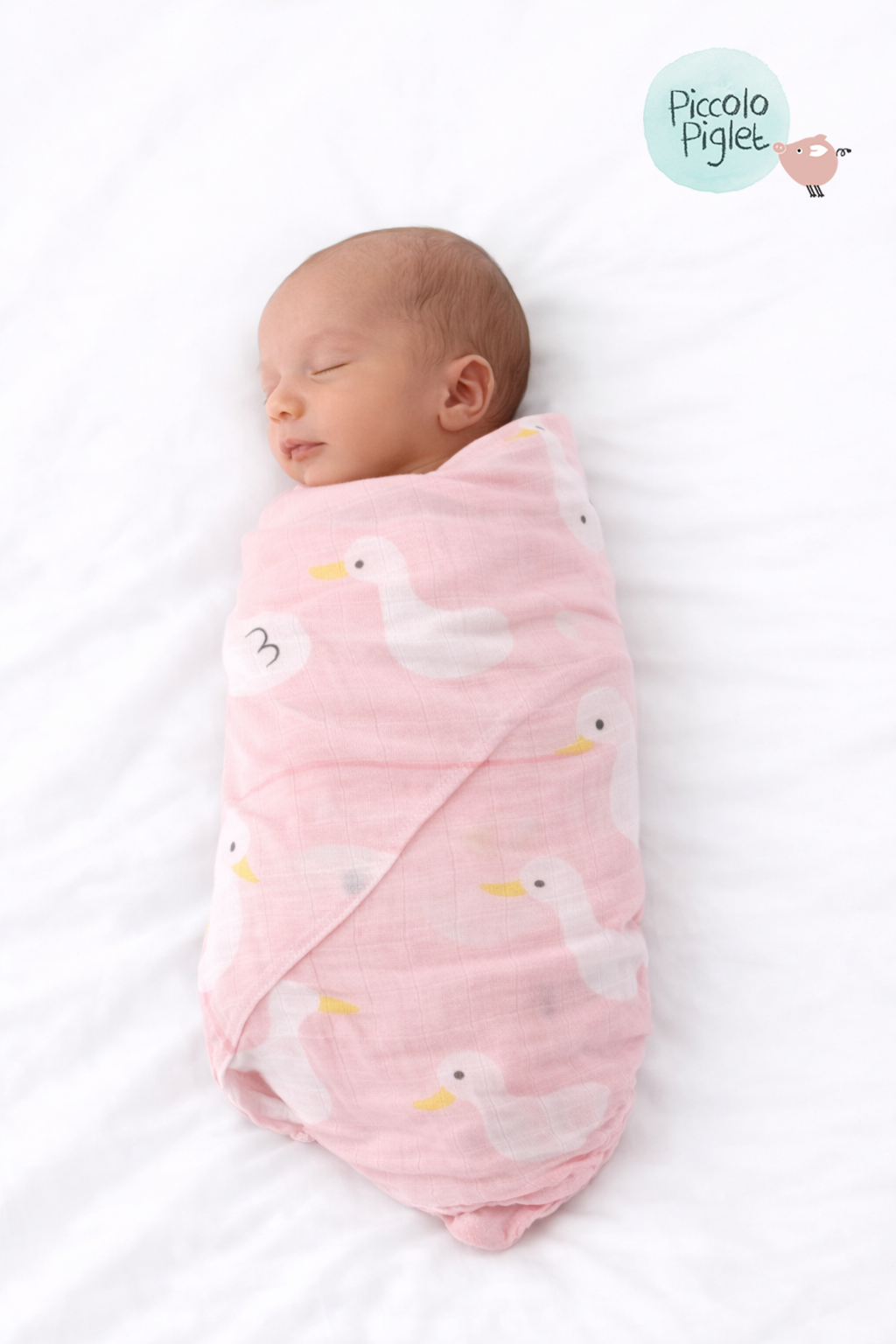 Baby Duckling Muslin Swaddle